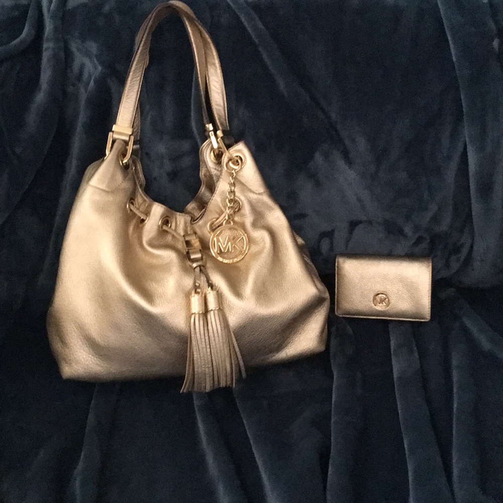 MK large purse and MK matching wallet